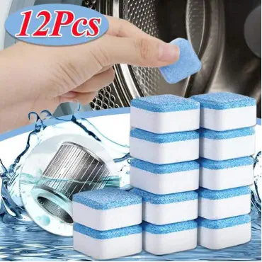 (12 pcs) Washing Machine Cleaner Tablets