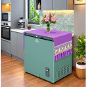 Premium Deep Fridge Cover (Purple)