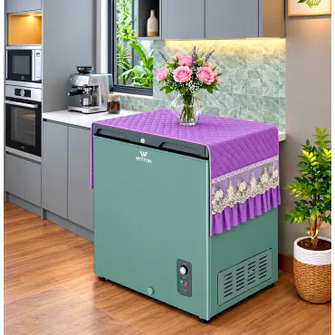 Premium Deep Fridge Cover (Purple)
