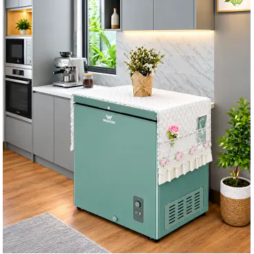 Premium Deep Fridge Cover (Cream)