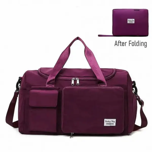 New Travel Bag (Purple Red)