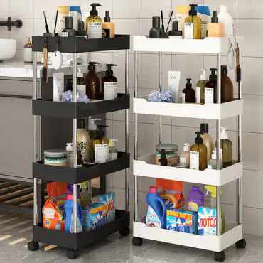 4 layer Storage Rack (Black)