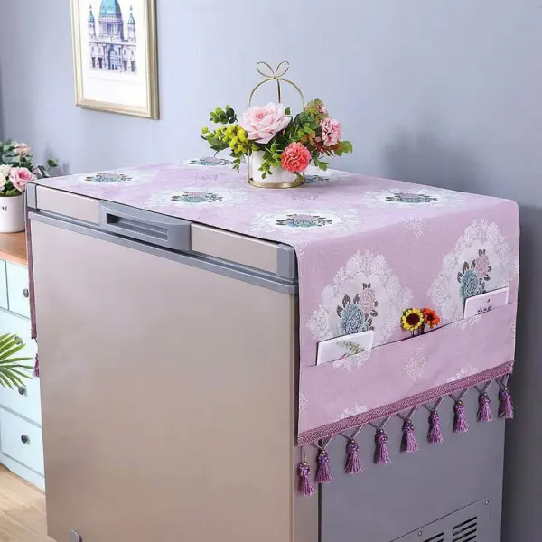 Deep Fridge cover (Pink)