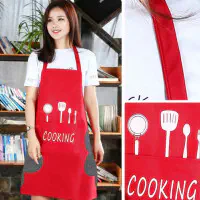 Cooking Apron (Red)...
