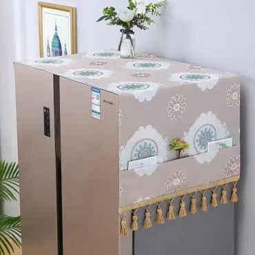 Single Door Fridge Cover (Coffee)