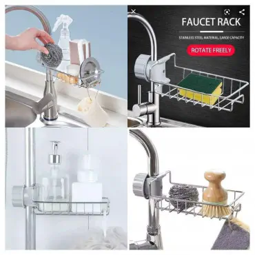 Kitchen Faucet Rack (4 Pcs)