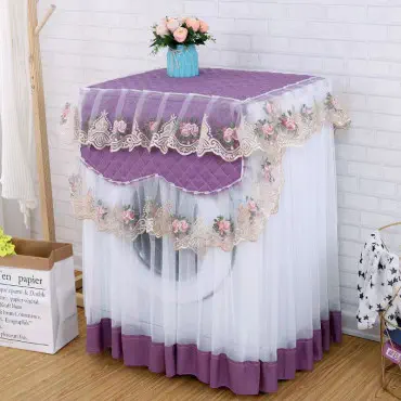 Luxury Washing Machine Cover (Purple)
