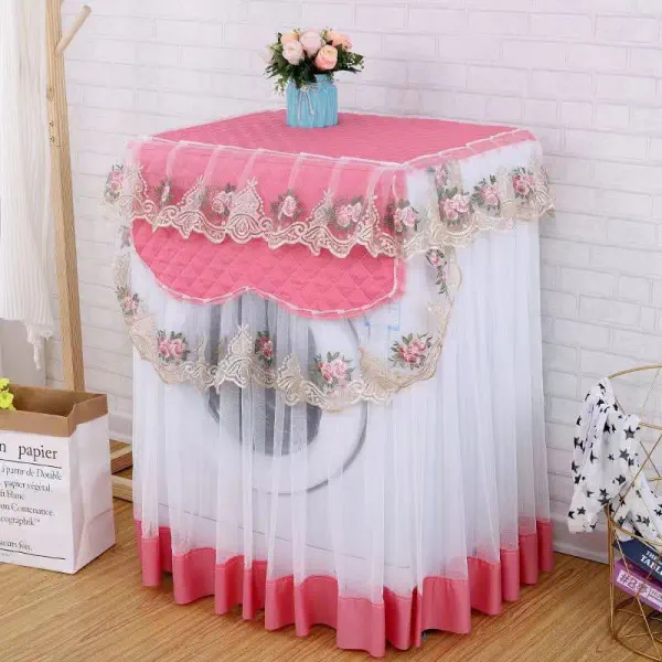 Luxury Washing Machine Cover (Pink)