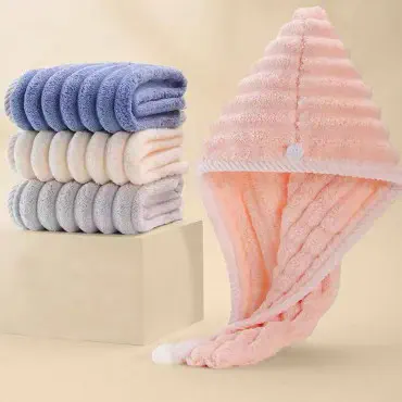 Quick Hair Drying Towel (১ পিচ) 