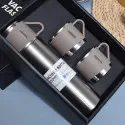 Vacuum Flask Set (Silver)