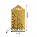 Wall Mounted Quran Shelf (Golden)
