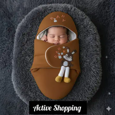 Winter Baby Care Blanket (Coffee)