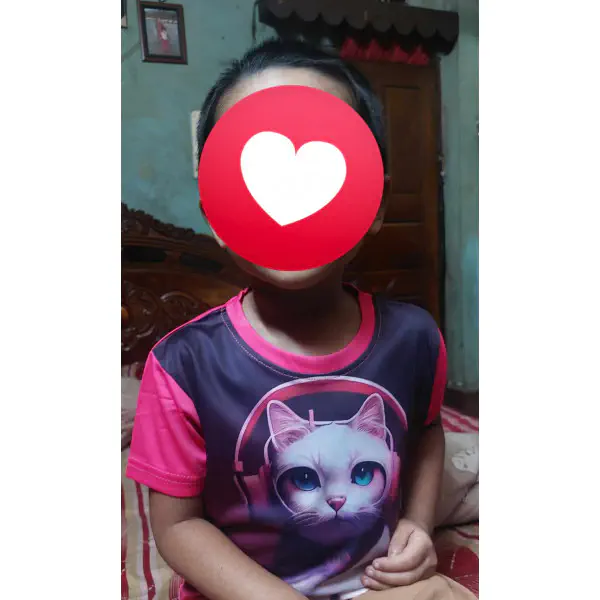 KIDS 3D T-SHIRT 04 COMBO HALF SLEEVE BOYS & GIRLS (SUBLIMATION PRINT)-AFC10