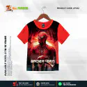 Spider-Man Half-sleeve 3D Sublimation T-shirts Set For kids -AF032