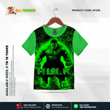 Hulk Deep Green Half...