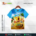 Bobesponja Half-sleeve 3D Sublimation T-shirts For kids -AF037