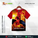 Spider-Man Half-sleeve 3D Sublimation T-shirts For kids - AF24