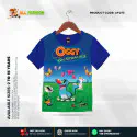 Oggy Half-sleeve 3D Sublimation T-shirts Set For kids - Code: MB08