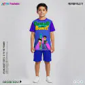 Chikoo Bunty Half-sleeve 3D Sublimation T-shirts Set For kids - Code: AF60