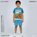Mickey Muuse Half-sleeve 3D Sublimation T-shirts For kids - Code: AF52