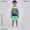 Maincrifet Peast Half-sleeve 3D Sublimation T-shirts For kids - Code: AF16