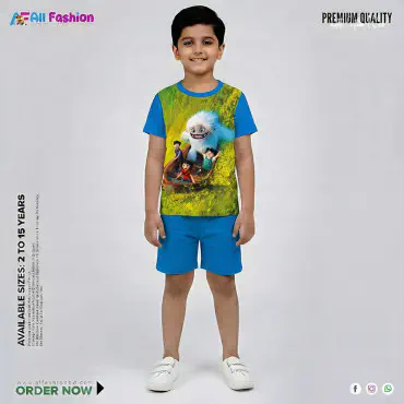   Avobi Ni Avole Half-sleeve 3D Sublimation T-shirts For kids - Code: MB10