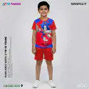 Sonic Half-sleeve 3D Sublimation T-shirts For kids - Code: MB06