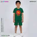 Bangladesh Manchitro Half-sleeve 3D Sublimation T-shirts Set For kids -AF33