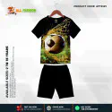 Football New Half-sleeve 3D Sublimation T-shirts Set For kids -Code: AF57