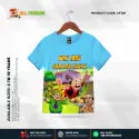 Motu Patlu Half-sleeve 3D Sublimation T-shirts Set For kids -Code: AF96