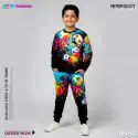 Art Football Full Sleeve Sweatshirts Set For Kids (2Y-15Y)