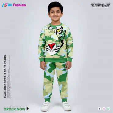 Cemo Tiger Full Sleeve Sweatshirts For Kids (2Y-15Y)