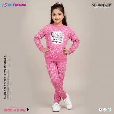 Happiness Butterfly Full Sleeve Sweatshirts For Kids (2Y-15Y)
