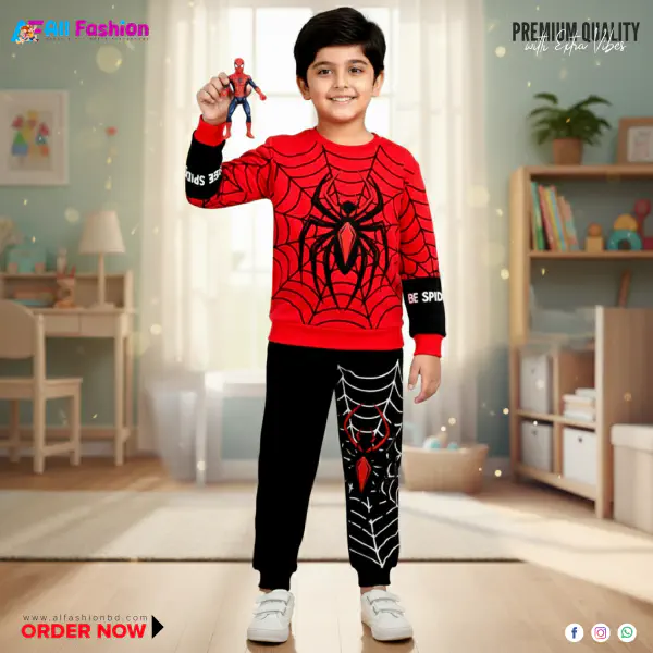 Spider-Man Full Sleeve Sweatshirts For Kids (2Y-15Y)