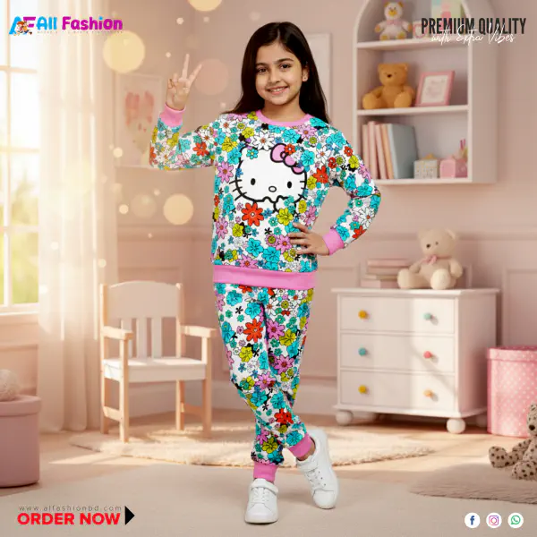 Hello Kitty Full Sleeve Sweatshirts For Kids (2Y-15Y)