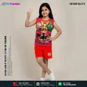 High Quality Kids Cartoon Maggie Combo 3D Sublimation T-shirts For Kids -AFMC011
