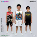 Classic Luxury Maggie T-Shirt Combo Set For Kids -CM13