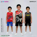 Classic Luxury Maggie T-Shirt Combo Set For Kids -CM06