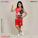 High Quality Kids Cartoon Maggie Combo 3D Sublimation T-shirts For Kids -AFMC012