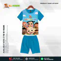 Cocomelon Half-sleeve 3D Sublimation T-shirts Set For kids - AF31