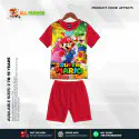 Super-Mairo Half-sleeve 3D Sublimation T-shirts Set For kids -AF075 