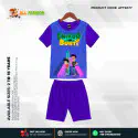 Chikoo Bunty Half-sleeve 3D Sublimation T-shirts Set For kids - Code: AF60