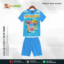 Dorimon Half-sleeve 3D Sublimation T-shirts Set For kids - Code: MB16