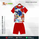 Sonic Read Half-sleeve 3D Sublimation T-shirts Set For kids - Code: MB21