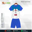 Dorimon Half-sleeve 3D Sublimation T-shirts Set For kids - AF102