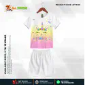 Cat Magic Half-sleeve 3D Sublimation T-shirts Set For kids - Code: MB11