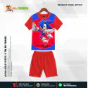 Sonic Half-sleeve 3D Sublimation T-shirts Set For kids - AF111