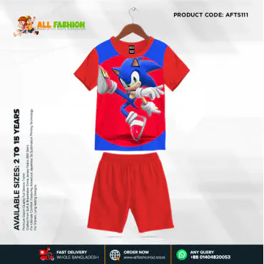 Sonic Half-sleeve 3D...