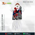Spider-Man Half-sleeve 3D Sublimation T-shirts Set For kids - Code: MB22
