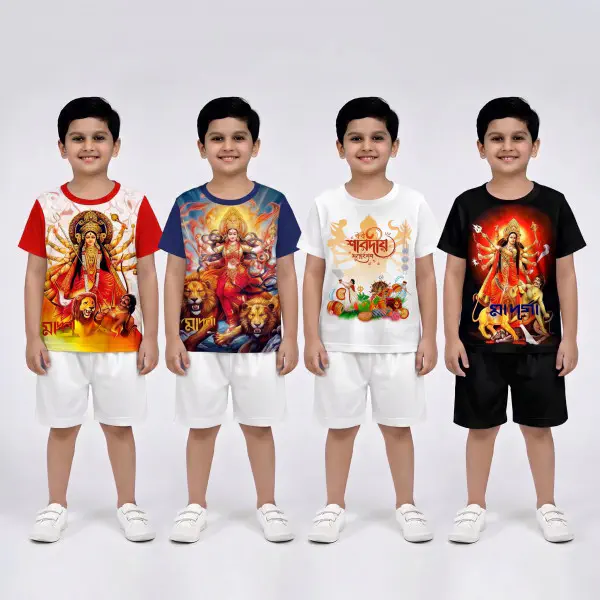 Druga Puja Special Combo T-Shirt 